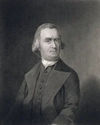 Samuel Adams, grabado por G.F. Storm después de un dibujo del original por James Barton Longacre